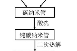 利用廢塑料制備Fe-N-CNT催化劑的方法及產(chǎn)品