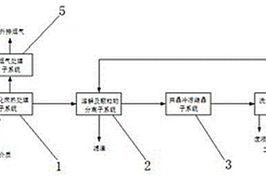 固體廢鹽的純化處理系統(tǒng)