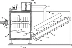 建筑固廢制砂用皮帶上料機