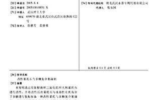 改性累托石與多糖復合絮凝劑