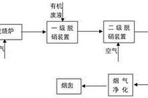 有機(jī)廢液分級脫硝裝置及其方法