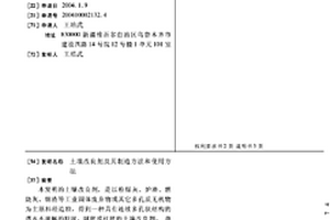 土壤改良劑及其制造方法和使用方法