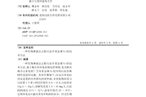 生物淋濾法去除污泥中重金屬Ni的技術方法