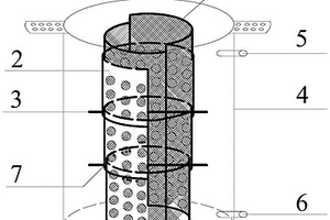 礦用微生物砂柱支護(hù)結(jié)構(gòu)及其工作方法