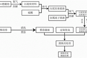 含金屬污泥炭基催化材料用于催化過(guò)氧化氫高效滅菌