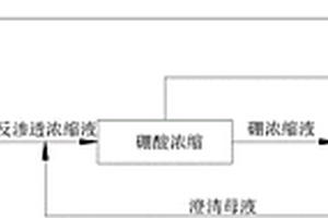 含硼放射性廢液深度凈化同時回收硼酸的方法及設(shè)備