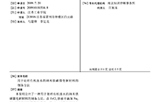 用于處理有機(jī)廢水的納米鐵碳微電解材料的制備方法