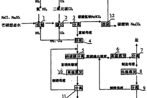 芒硝型鹵水聯(lián)產(chǎn)碳酸鈉、氯化鈉、硫酸鈉、氯化銨工藝