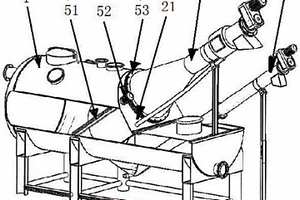 帶有自動清堵裝置的固液分離裝置