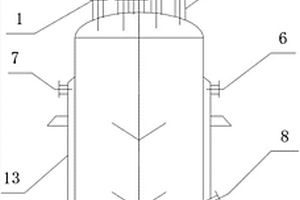 用于對(duì)甲基氯芐進(jìn)料緩沖的粗品釜結(jié)構(gòu)