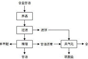 生物柴油副產(chǎn)物含鹽粗甘油資源化處理方法