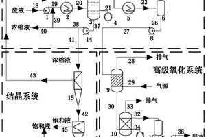 電站鍋爐有機酸化學清洗廢液蒸餾-氧化處理系統(tǒng)及方法