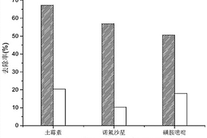 原位催化過硫酸鹽消減畜禽糞污抗生素的方法