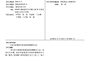 可再生植物原料制備固體磺酸的方法