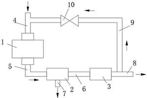 一種海洋船舶內(nèi)燃機(jī)循環(huán)燃燒系統(tǒng)