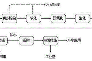 一種濃鹽水零排放的方法與裝置