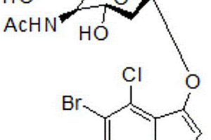 一種5-溴-4-氯-3-吲哚基-α-D-N-乙?；窠?jīng)氨酸鈉鹽的合成工藝