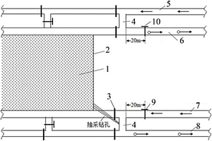 一種煤礦老采空區(qū)瓦斯抽采方法