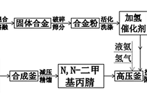 一種加氫催化劑的制備方法及應用該催化劑合成DMAPA的方法