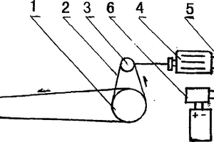 利用健身器材帶動(dòng)發(fā)電機(jī)發(fā)電轉(zhuǎn)而給蓄電池充電的裝置