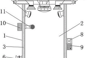 一種便于調(diào)節(jié)噴涂環(huán)境的水簾噴房