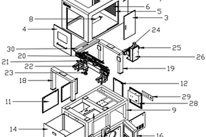 一種全自動(dòng)廚具鍋蓋激光切邊機(jī)