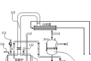 一種應(yīng)用于危廢物裂解處理系統(tǒng)的精流處理系統(tǒng)