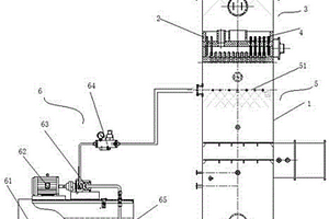 一種危廢燃燒的脫酸塔結(jié)構(gòu)