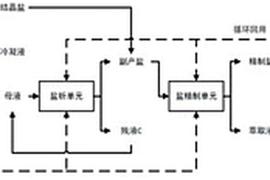 一種高鹽高有機(jī)廢水資源化處理的方法