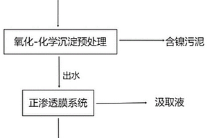 一種化學(xué)鍍鎳廢槽液的處理方法和裝置