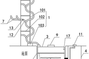 一種用于住宅建筑內(nèi)生活廢水垃圾運輸收集裝置