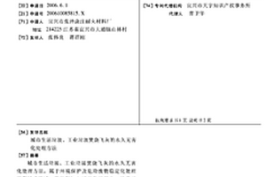 城市生活垃圾、工業(yè)垃圾焚燒飛灰的永久無害化處理方法