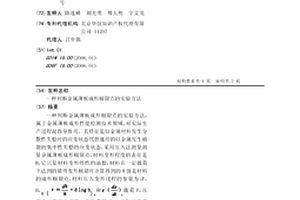 一種判斷金屬薄板成形極限點的實驗方法