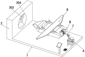 一種固定翼飛機抗風(fēng)性能檢測裝置