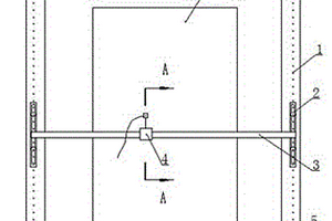 一種幕墻檢測(cè)位移傳感器定位裝置