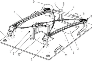 汽車(chē)搖窗器模擬檢測(cè)治具