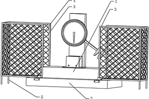 防護(hù)框架可拆卸的鍛壓工件測試用擺錘式?jīng)_擊試驗(yàn)機(jī)