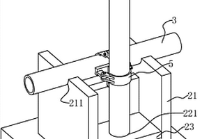 一種鋼管腳手架扣件抗滑性能試驗(yàn)用的固定架