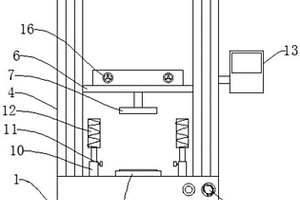 一種可重復(fù)利用的保溫產(chǎn)品拉壓性能檢測(cè)裝置