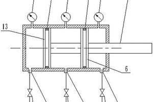 一種低摩擦力液壓缸性能檢測(cè)的實(shí)驗(yàn)裝置及方法