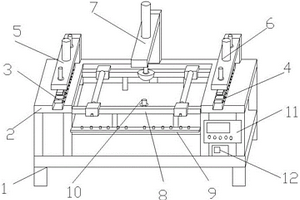 一種建筑材料結(jié)構(gòu)性能檢測(cè)裝置及其工作方法