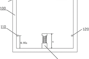 一種電梯轎廂緩沖器性能檢測(cè)結(jié)構(gòu)