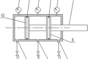 一種低摩擦力液壓缸性能檢測的實驗裝置