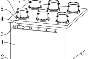 一種快速混凝土抗?jié)B性能檢測裝置