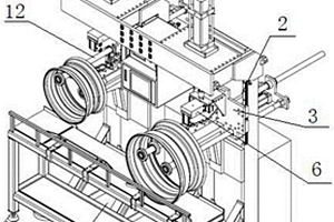 用于輪輞焊縫氣密性能檢測的自動檢測設備