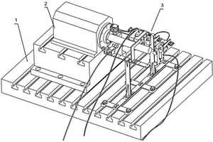 一種便攜式電主軸綜合性能檢測裝置
