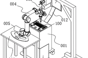 一種用于醫(yī)療設備性能檢測的工業(yè)機器人自動檢測結構