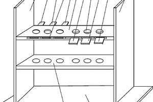 化學(xué)檢驗(yàn)用比色管架裝置