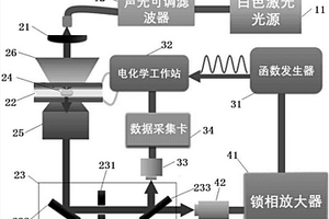 單個(gè)納米粒子的電化學(xué)阻抗譜測(cè)定裝置及方法