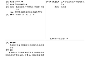 瀕海地區(qū)混凝土鋼筋銹蝕狀況的電化學測試方法